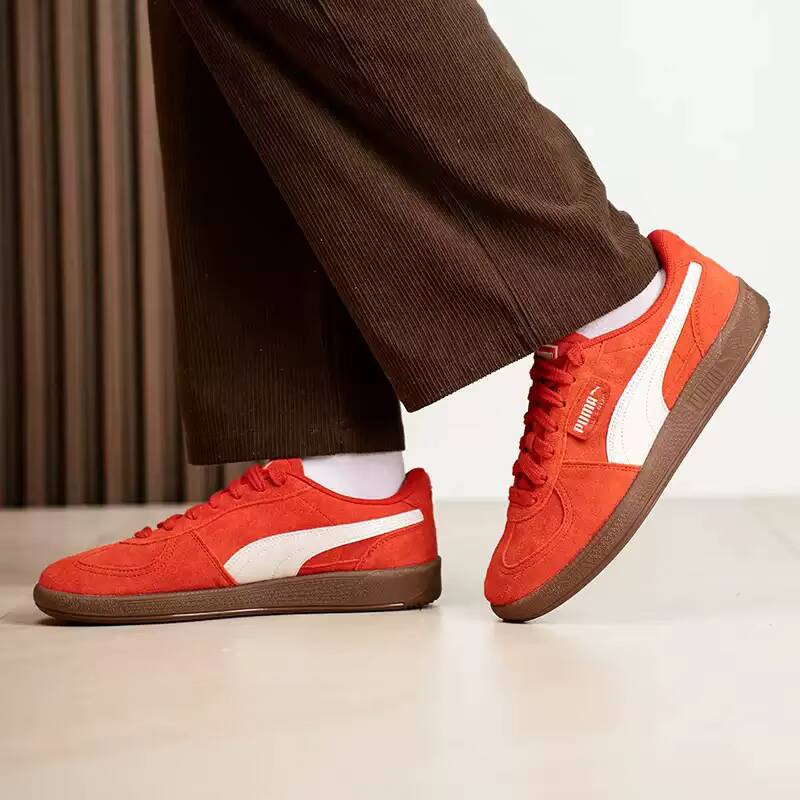 新しいプーマ パレルモ レッド スエード スニーカー メンズ - Puma Shoes Suede Classic のレビューと価格