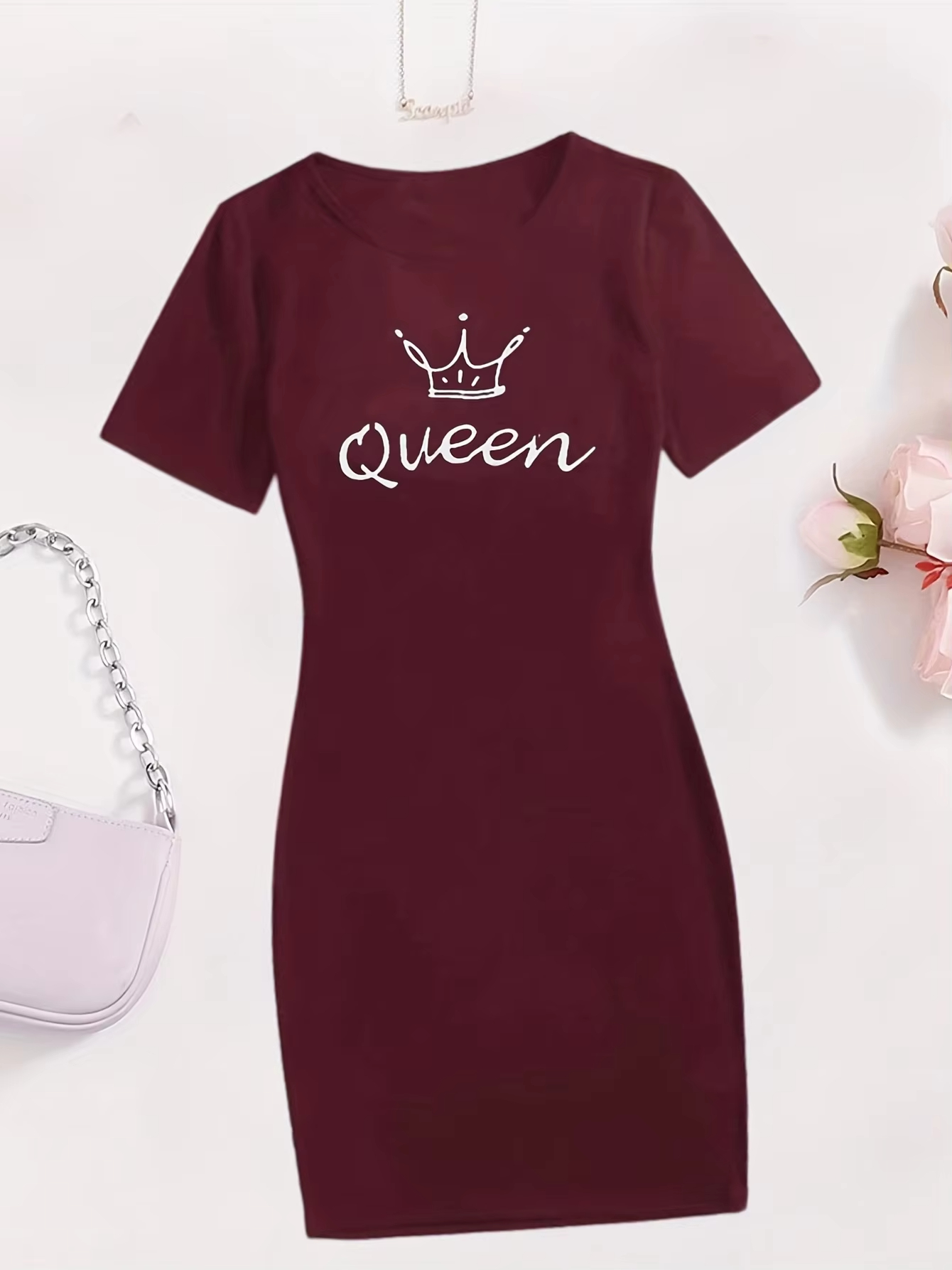 プラスサイズ女性向けファッションドレス、屋外用、ホルターネッ - Queen Street Fashion のレビューと価格